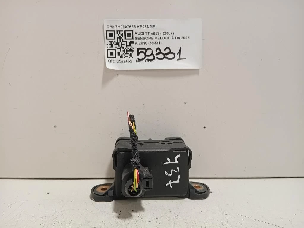 Sensore Velocità 7H0907655 Audi TT 8J3 2007