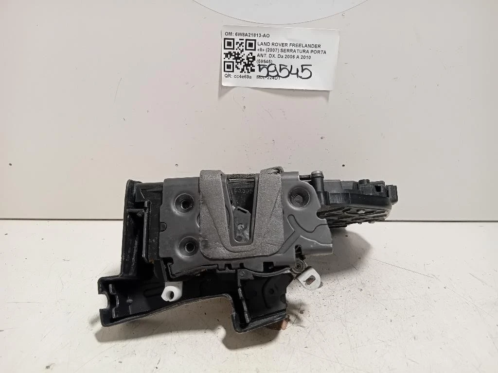 Serratura Porta ANT DX 6W8A21813-AO Land Rover Freelander II 2007