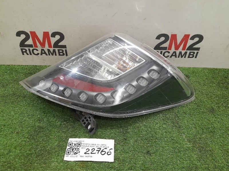 Fanale POST DX Toyota Yaris IV 2014