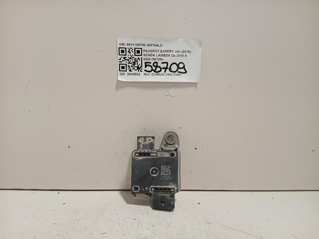 Sonda Lambda 9831158780 Peugeot Expert III 2016