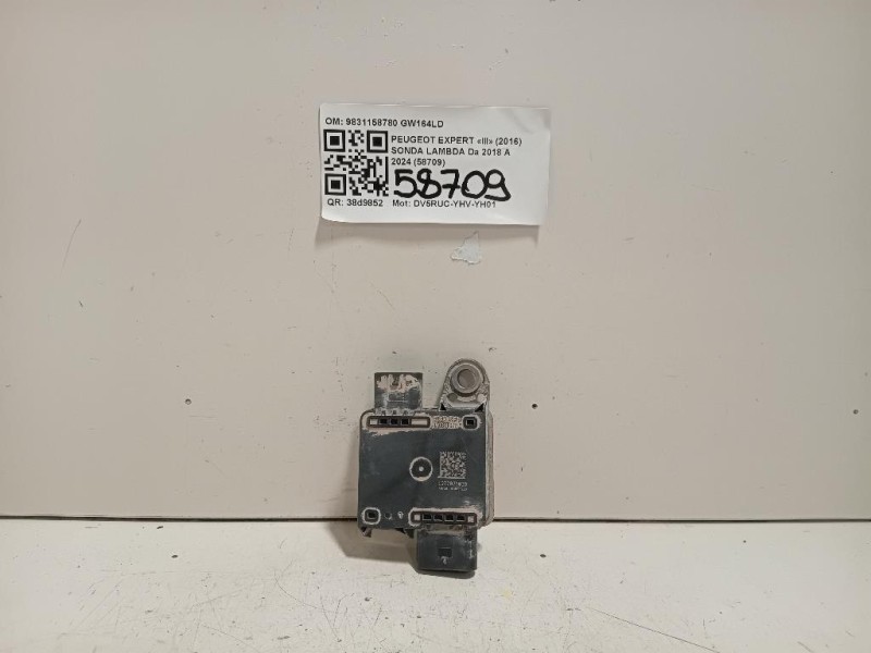 Sonda Lambda 9831158780 Peugeot Expert III 2016