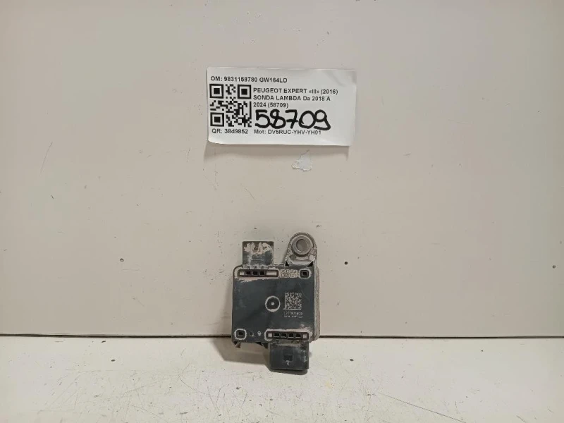 Sonda Lambda 9831158780 Peugeot Expert III 2016