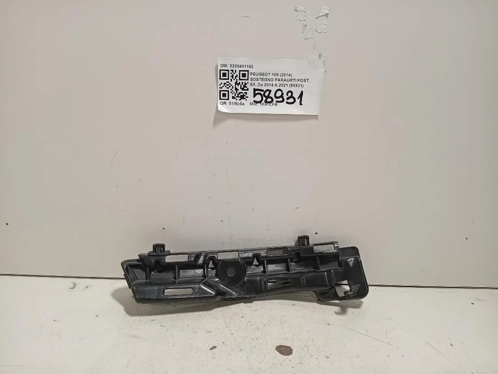 Sostegno Paraurti POST SX 3200401162 Peugeot 108 2014