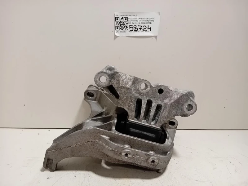 Supporto Gomma Motore DX 4A100160 Peugeot Expert III 2016