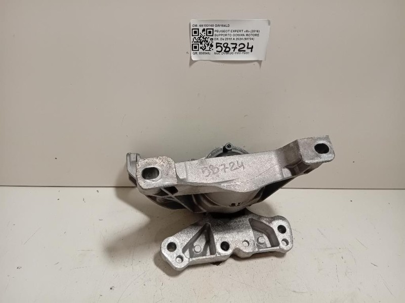 Supporto Gomma Motore DX 4A100160 Peugeot Expert III 2016