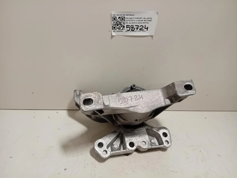 Supporto Gomma Motore DX 4A100160 Peugeot Expert III 2016