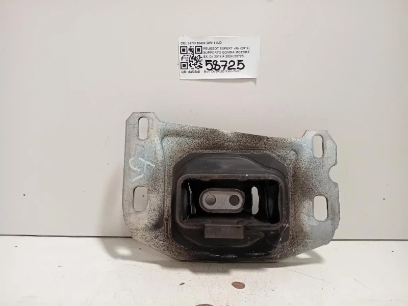 Supporto Gomma Motore SX 9673768480 Peugeot Expert III 2016