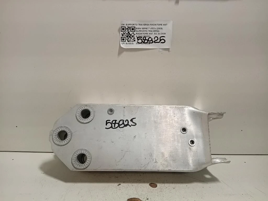 Supporto Traversa Radiatore ANT SX SUPPORTO TRAVERSA RADIATORE ANT SX Bmw Serie 7 F01 2009