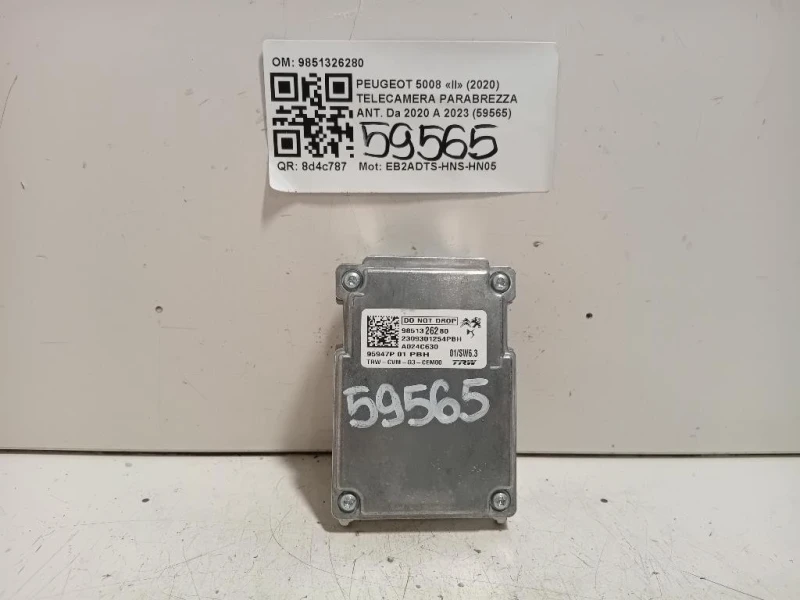 Telecamera Parabrezza ANT 9851326280 Peugeot 5008 II 2020