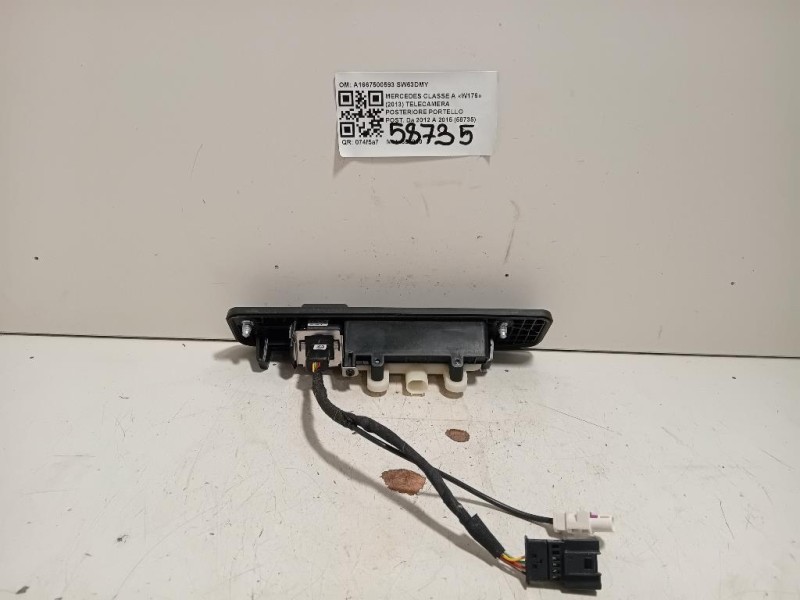 Telecamera Posteriore Portello POST A1667500593 Mercedes Classe A W176 2013