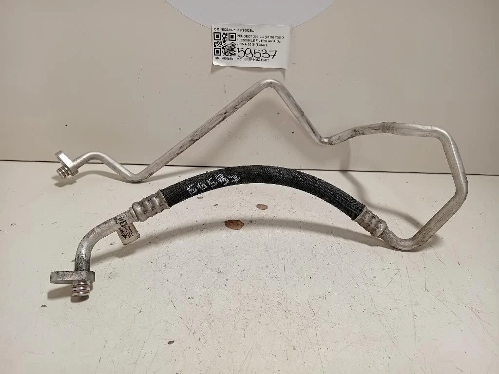 TUBO Acqua Pompatermostato 9823897180 Peugeot 208 I 2015