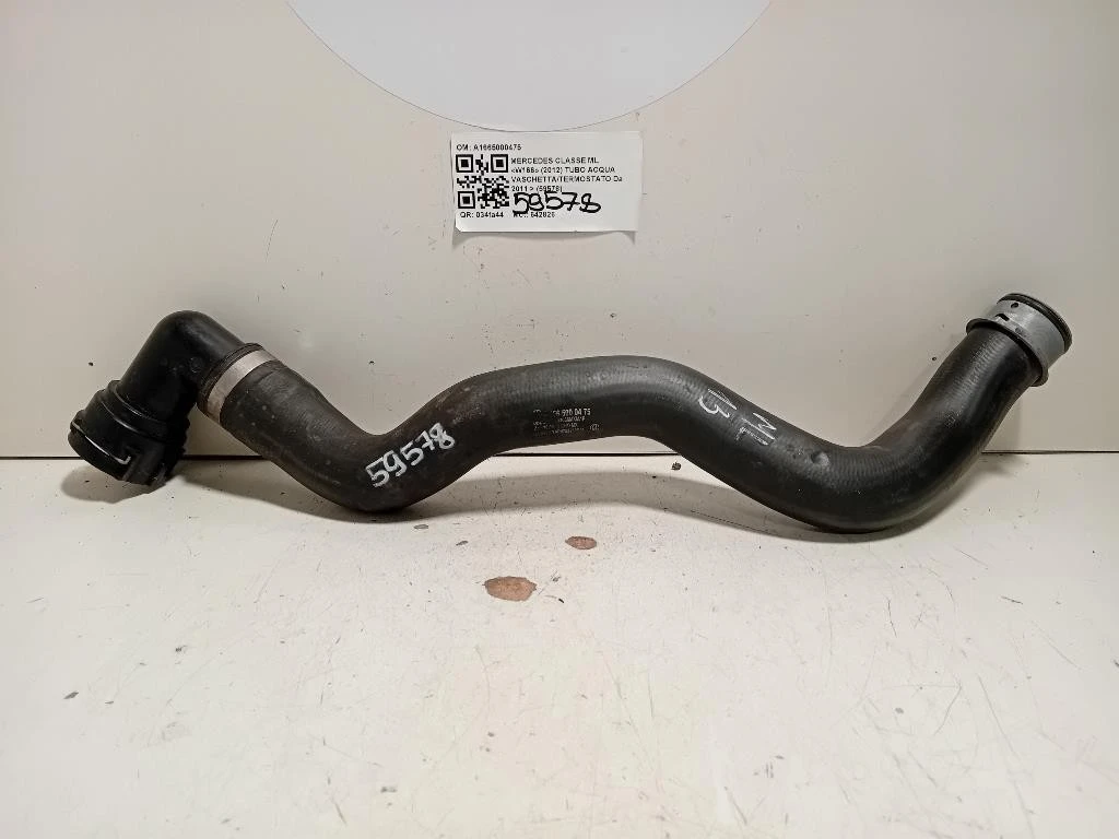 TUBO Acqua Vaschettatermostato A1665000475 Mercedes Classe ML W166 2012