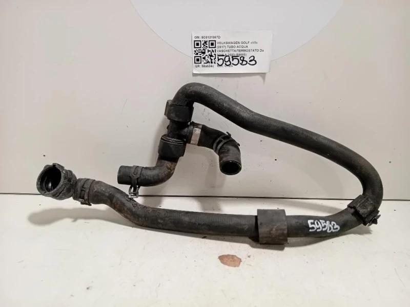 TUBO Acqua Vaschettatermostato 5C0121087D Volkswagen GOLF VII 2017