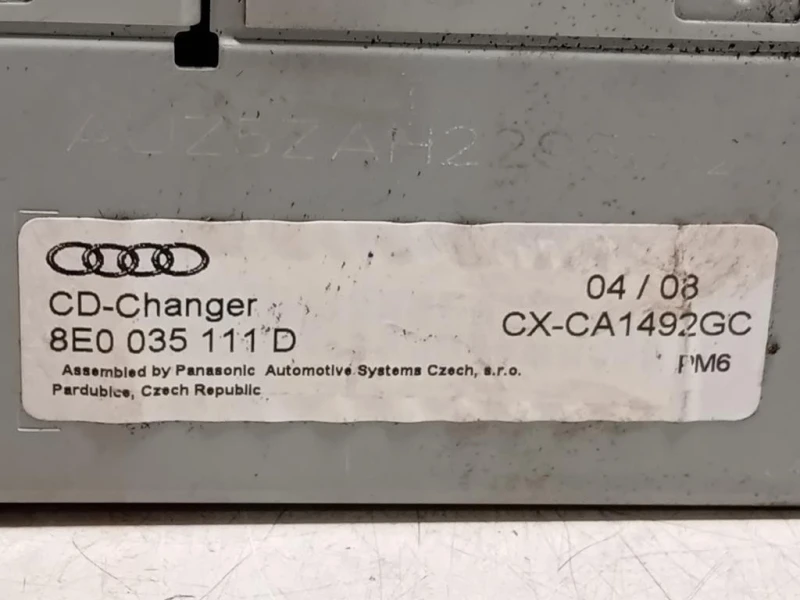 Unità Autoradio 8E0035111D Audi TT 8J3 2007