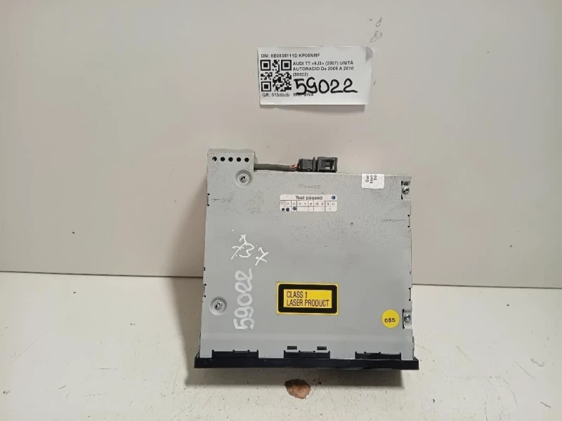 Unità Autoradio 8E0035111D Audi TT 8J3 2007