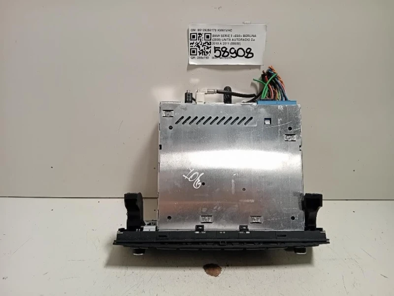 Unità Autoradio 65129258170 Bmw Serie 3 E90 Berlina 2005
