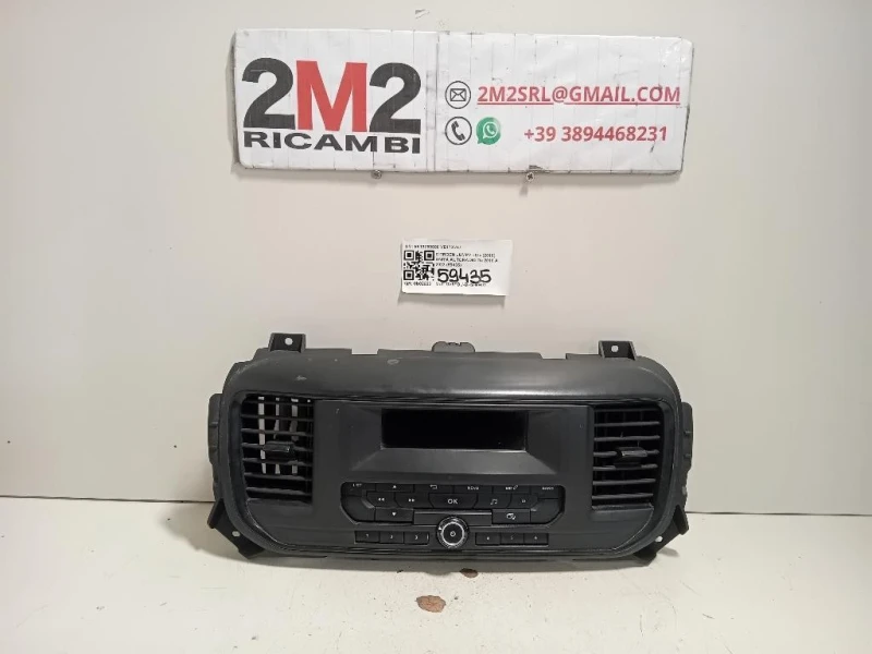 Unità Autoradio 9813759880 Citroen Jumpy IV 2016