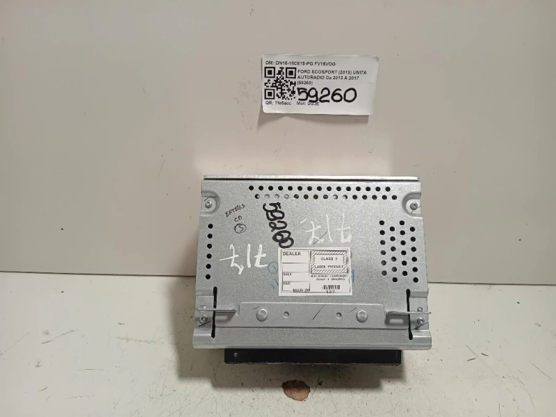 Unità Autoradio DN15-18C815-PG Ford Ecosport 2013
