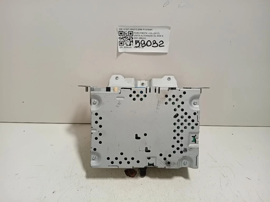Unità Autoradio H1BT-18K810-ZNM Ford Fiesta VII 2017