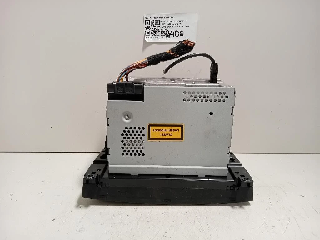 Unità Autoradio A1718200786 Mercedes Classe SLK R171 2004