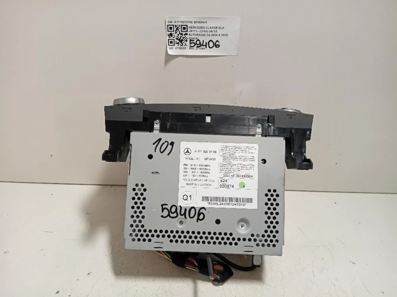 Unità Autoradio A1718200786 Mercedes Classe SLK R171 2004