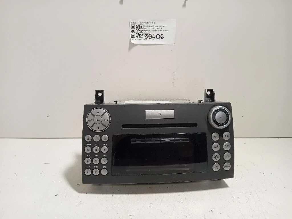 Unità Autoradio A1718200786 Mercedes Classe SLK R171 2004