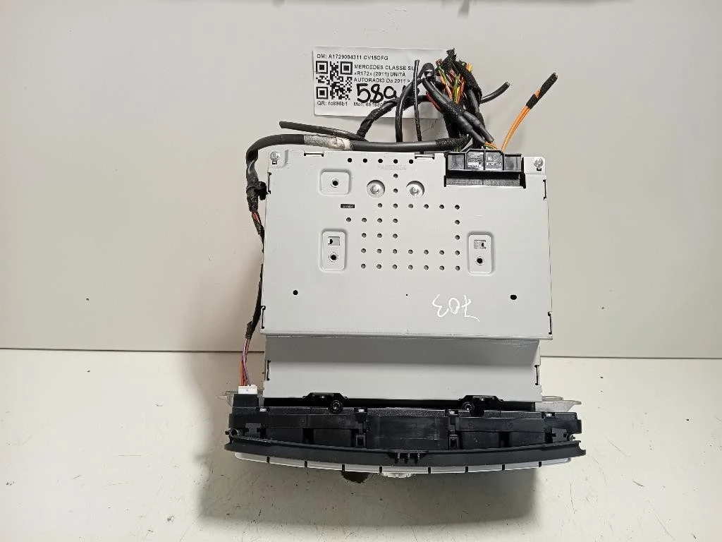 Unità Autoradio A1729004311 Mercedes Classe SLK R172 2011