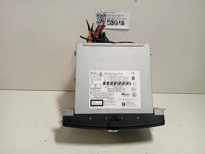 Unità Autoradio A1729004311 Mercedes Classe SLK R172 2011
