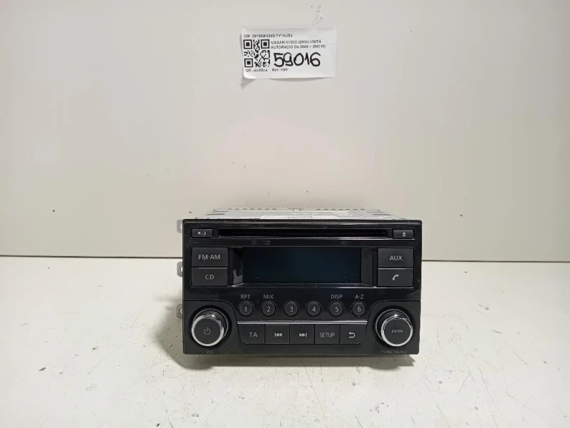 Unità Autoradio 28185BH30D Nissan Nv200 2009