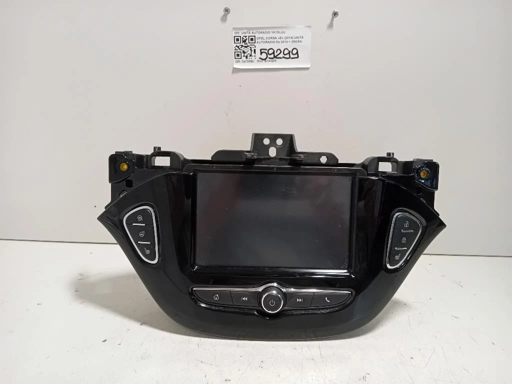 Unità Autoradio UNITÀ AUTORADIO Opel Corsa E 2014
