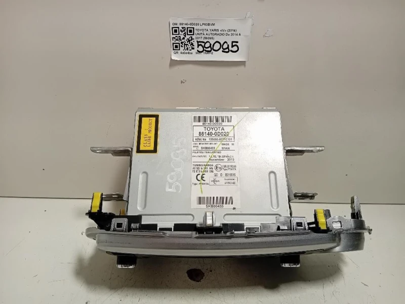 Unità Autoradio 86140-0D020 Toyota Yaris IV 2014