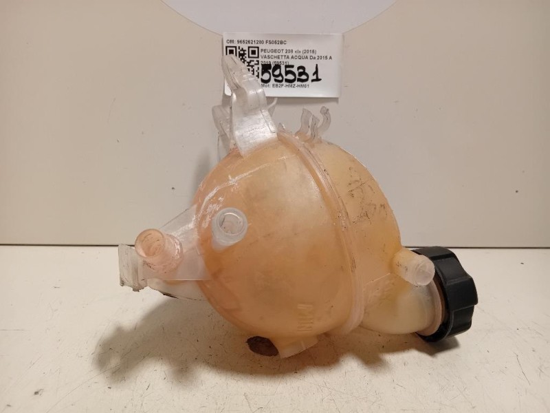 Vaschetta Acqua 9652621280 Peugeot 208 I 2015