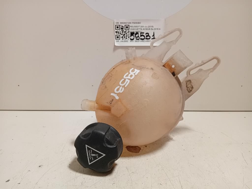 Vaschetta Acqua 9652621280 Peugeot 208 I 2015