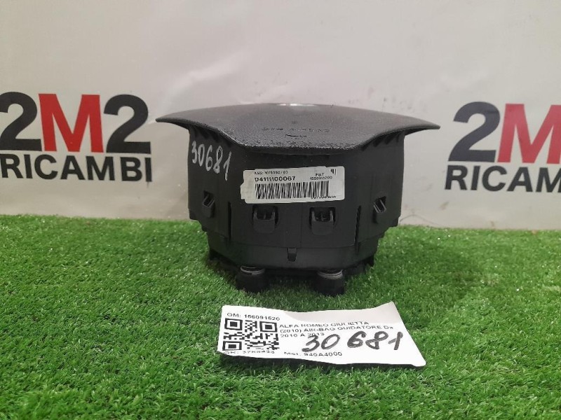Air-bag Guidatore 156091520 Alfa Romeo Giulietta 2010