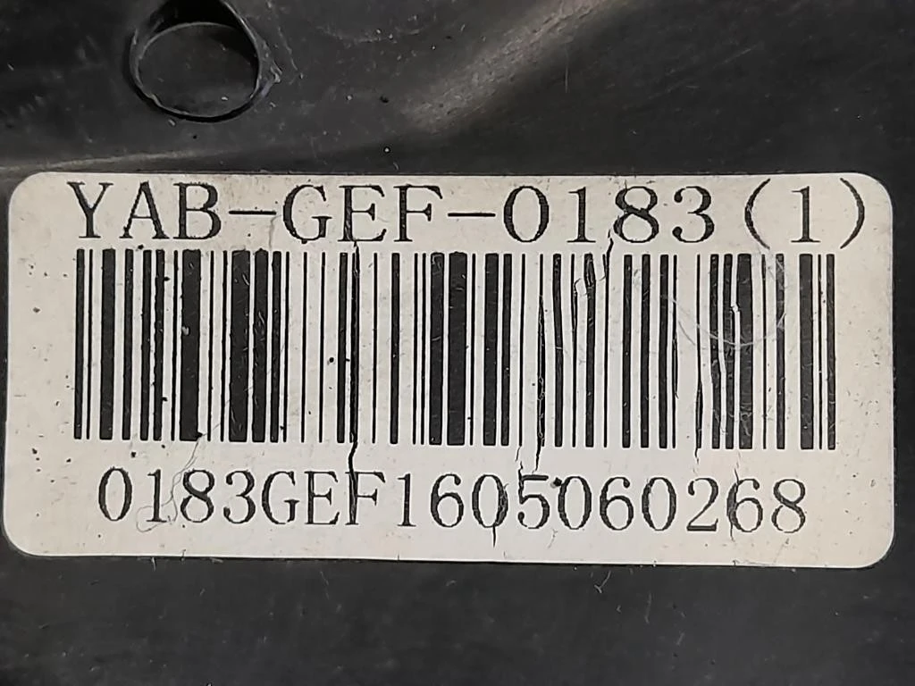 Fanale POST DX YAB-+GEF-0183 Volkswagen GOLF VI 2009