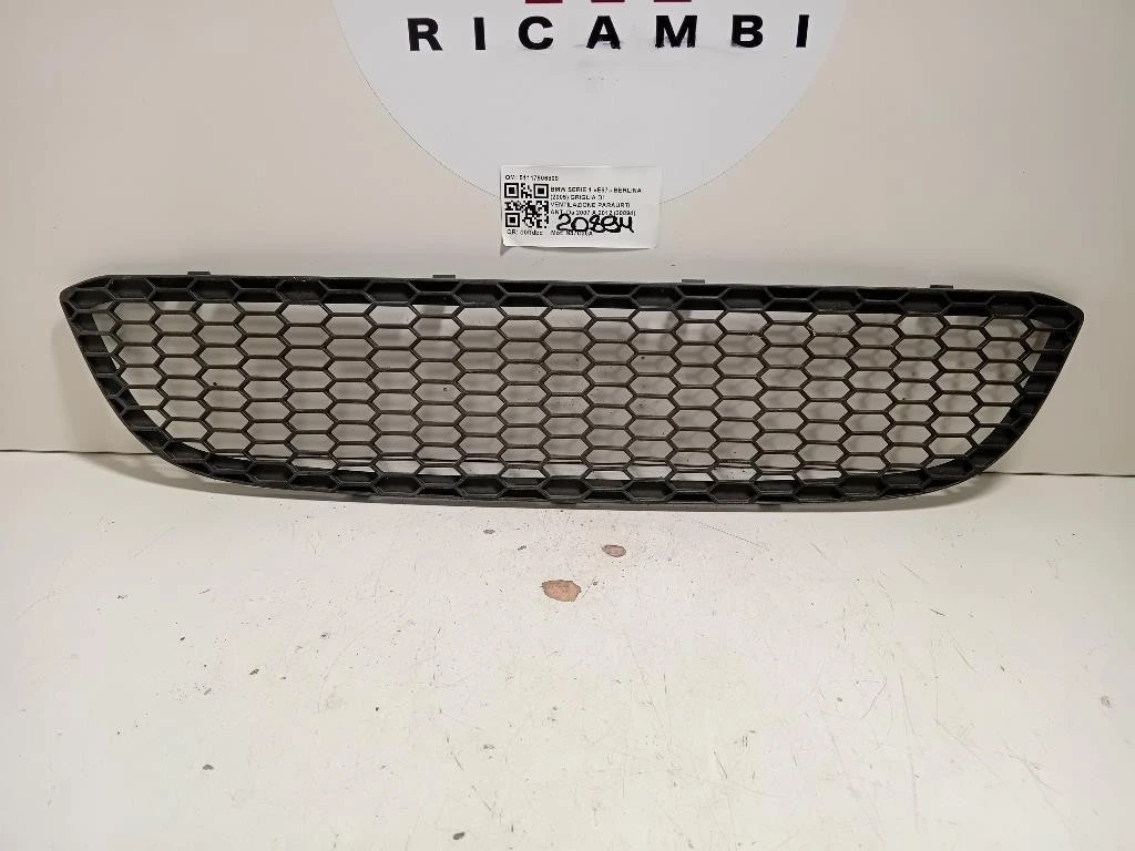 Griglia DI Ventilazione Paraurti ANT 51117906809 Bmw Serie 1 E87 Berlina 2005