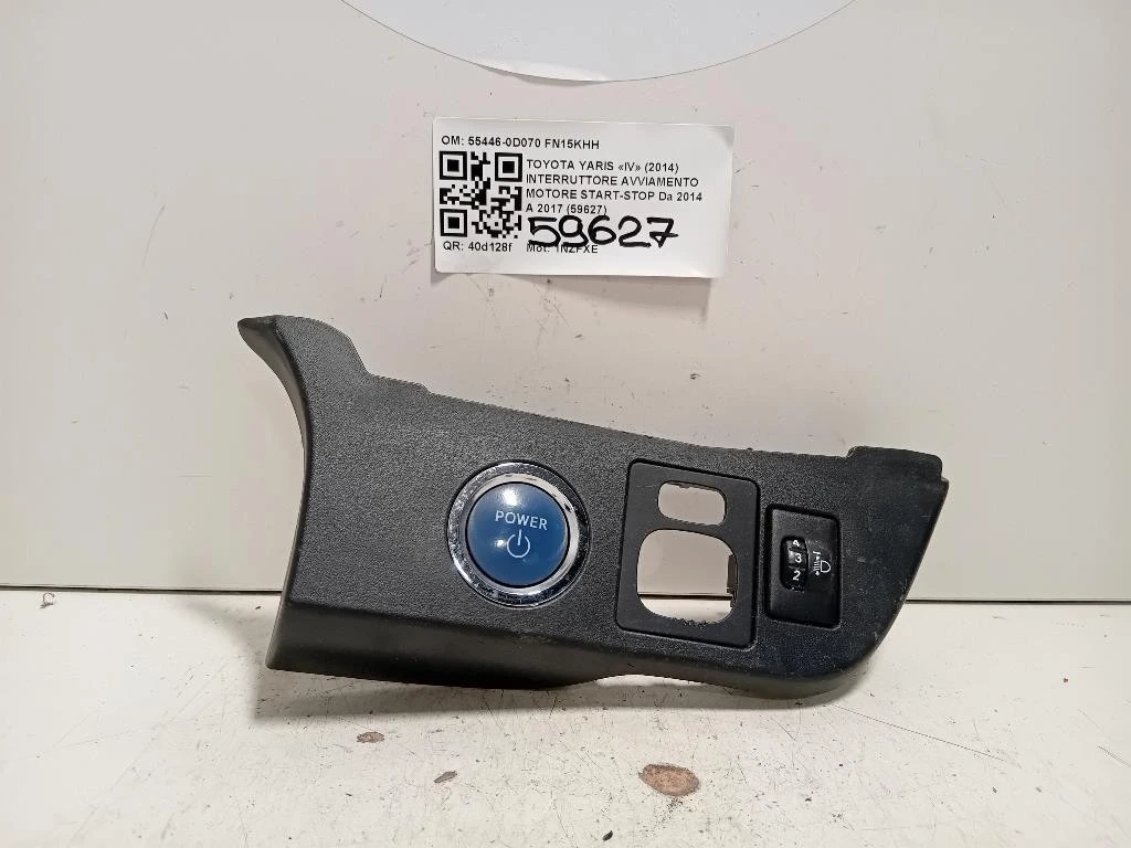 Interruttore Avviamento Motore Start-stop 55446-0D070 Toyota Yaris IV 2014