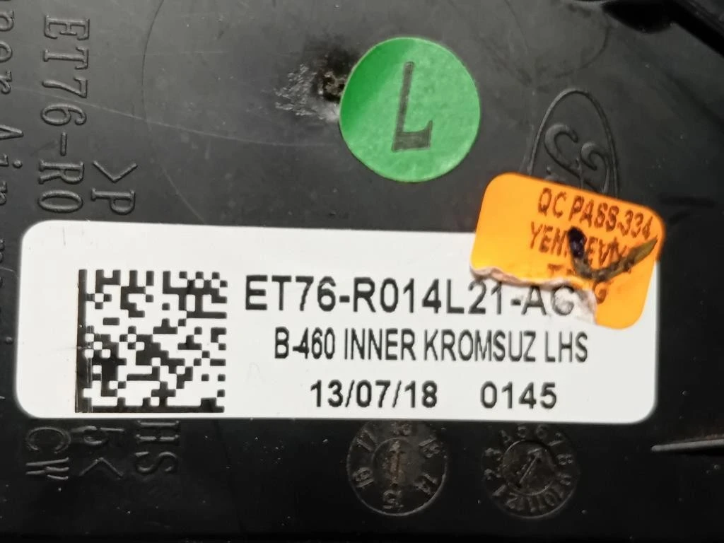 KIT Griglie Condotto ARIA Cruscotto Centrale ET76-R014L20-ACWET76-R014L21-ACG Ford Transit Courier 2014