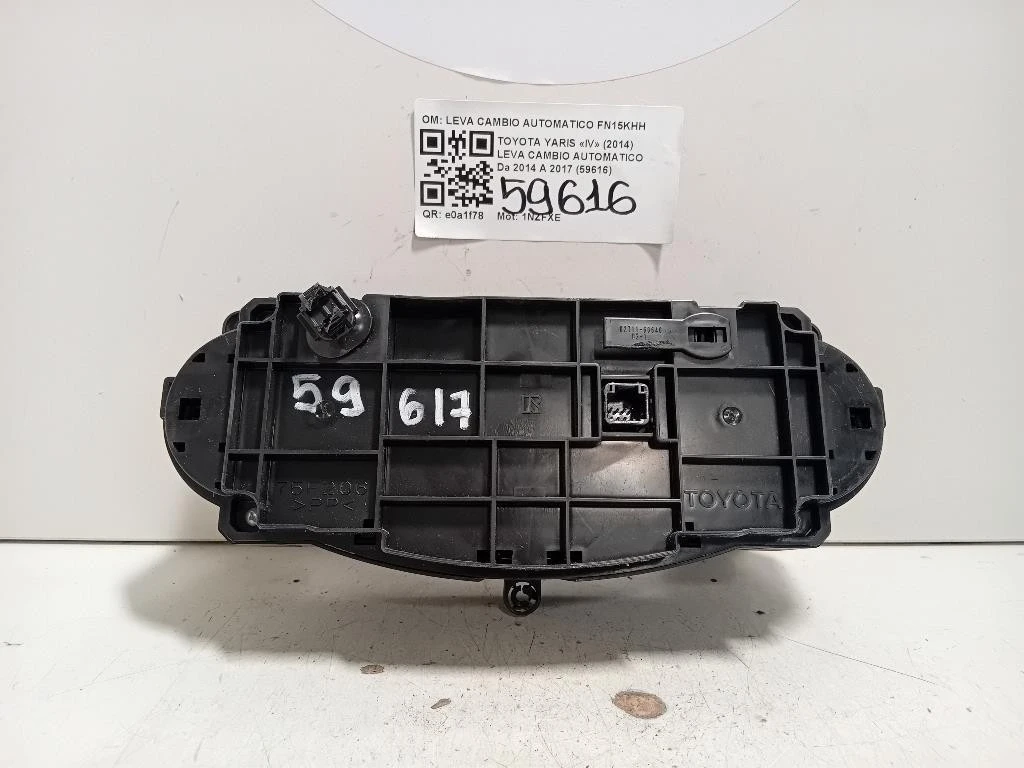 Modulo Comando Riscaldamento Clima 75F206 Toyota Yaris IV 2014