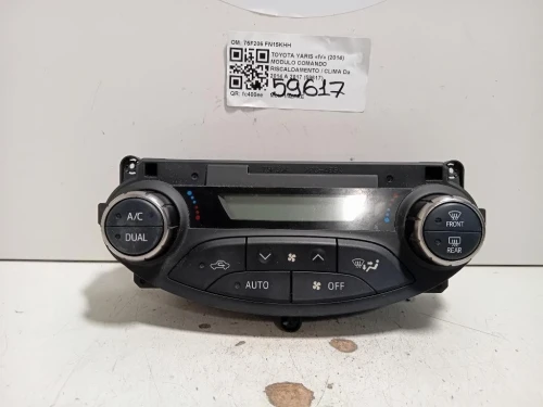 Modulo Comando Riscaldamento Clima 75F206 Toyota Yaris IV 2014