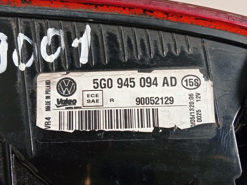 Fanale POST DX 5G0 945 094 AD Volkswagen GOLF VII 2013
