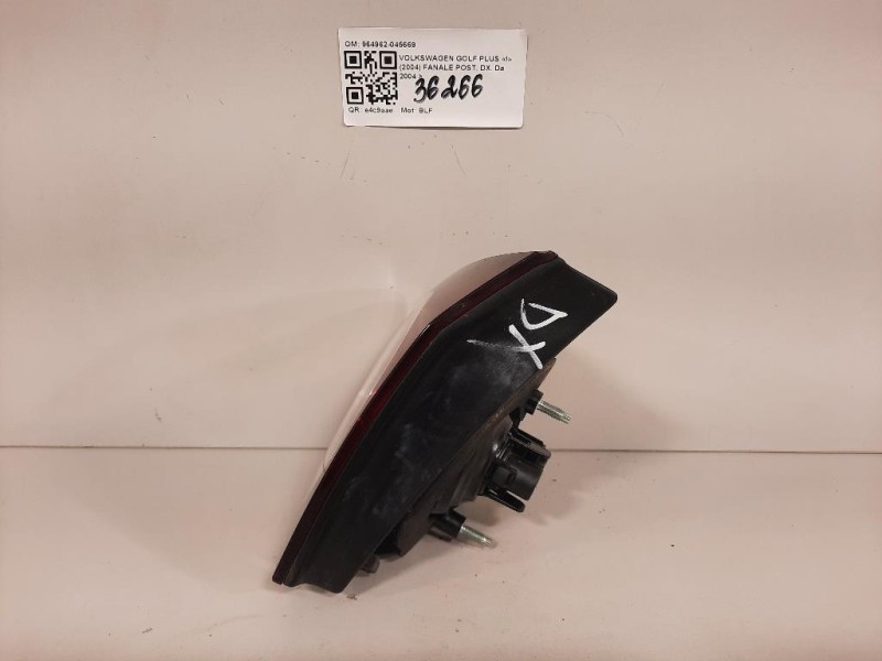 Fanale POST DX 5M0 945 093 K Volkswagen GOLF PLUS I 2004