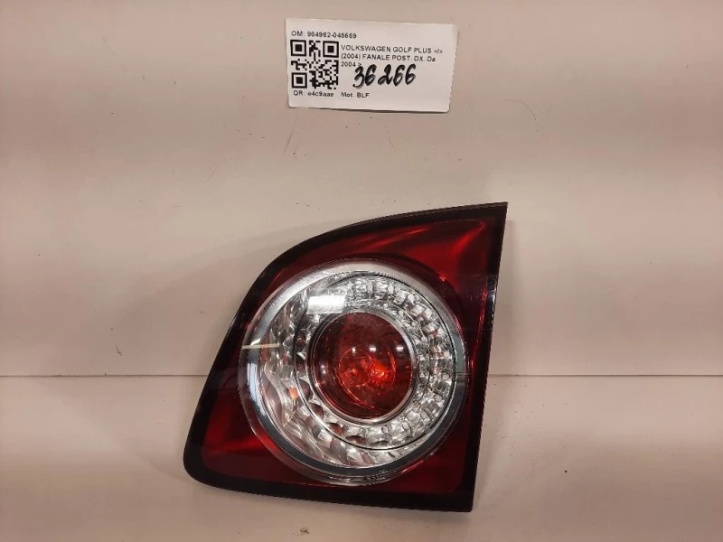 Fanale POST DX 5M0 945 093 K Volkswagen GOLF PLUS I 2004