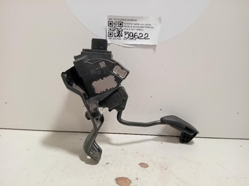 Pedale Acceleratore 78110-0D040 Toyota Yaris IV 2014