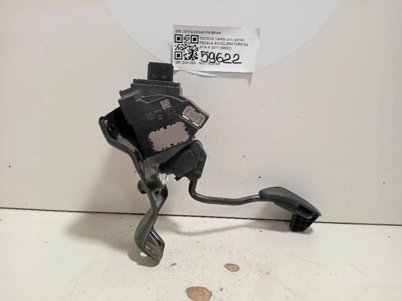 Pedale Acceleratore 78110-0D040 Toyota Yaris IV 2014