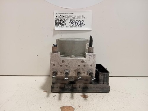 Pompa ABS ANT 9822554880 Peugeot 208 I 2015