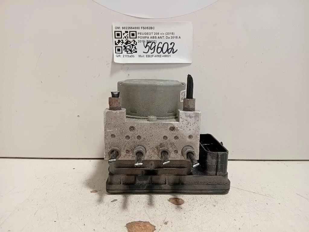 Pompa ABS ANT 9822554880 Peugeot 208 I 2015