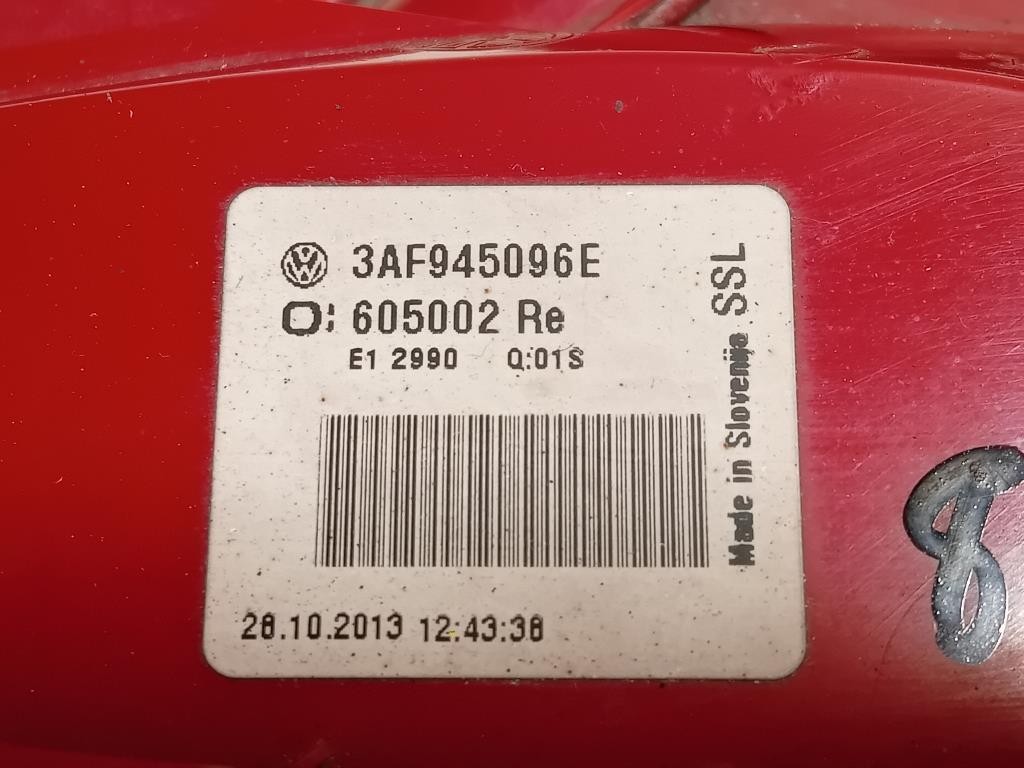 Fanale POST DX 3AF945096E Volkswagen Passat VI Variant 2011