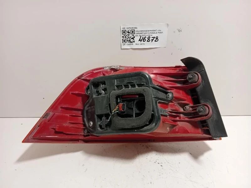 Fanale POST DX 3AF945096E Volkswagen Passat VI Variant 2011