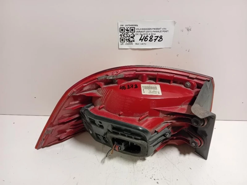 Fanale POST DX 3AF945096E Volkswagen Passat VI Variant 2011